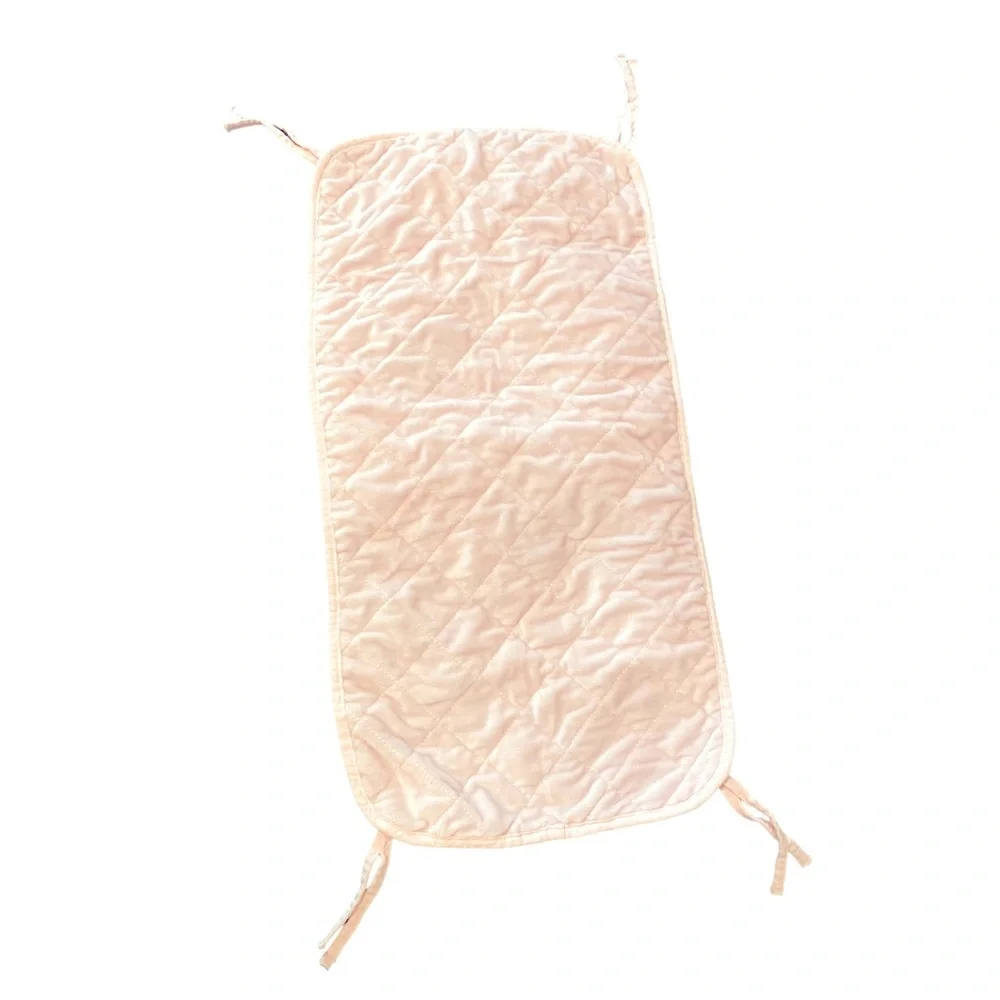 Pink Waterproof Quilted Crib Sheet Saver Pad or Changing Table Pad